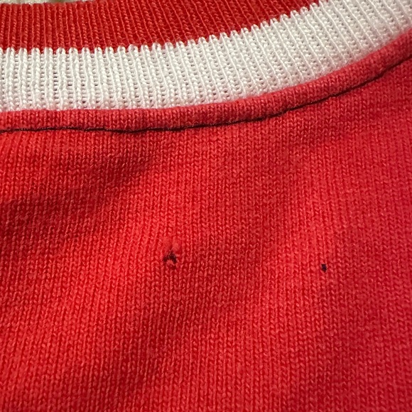 Champion Black and Red V-Neck Tee - Picture 13 of 16